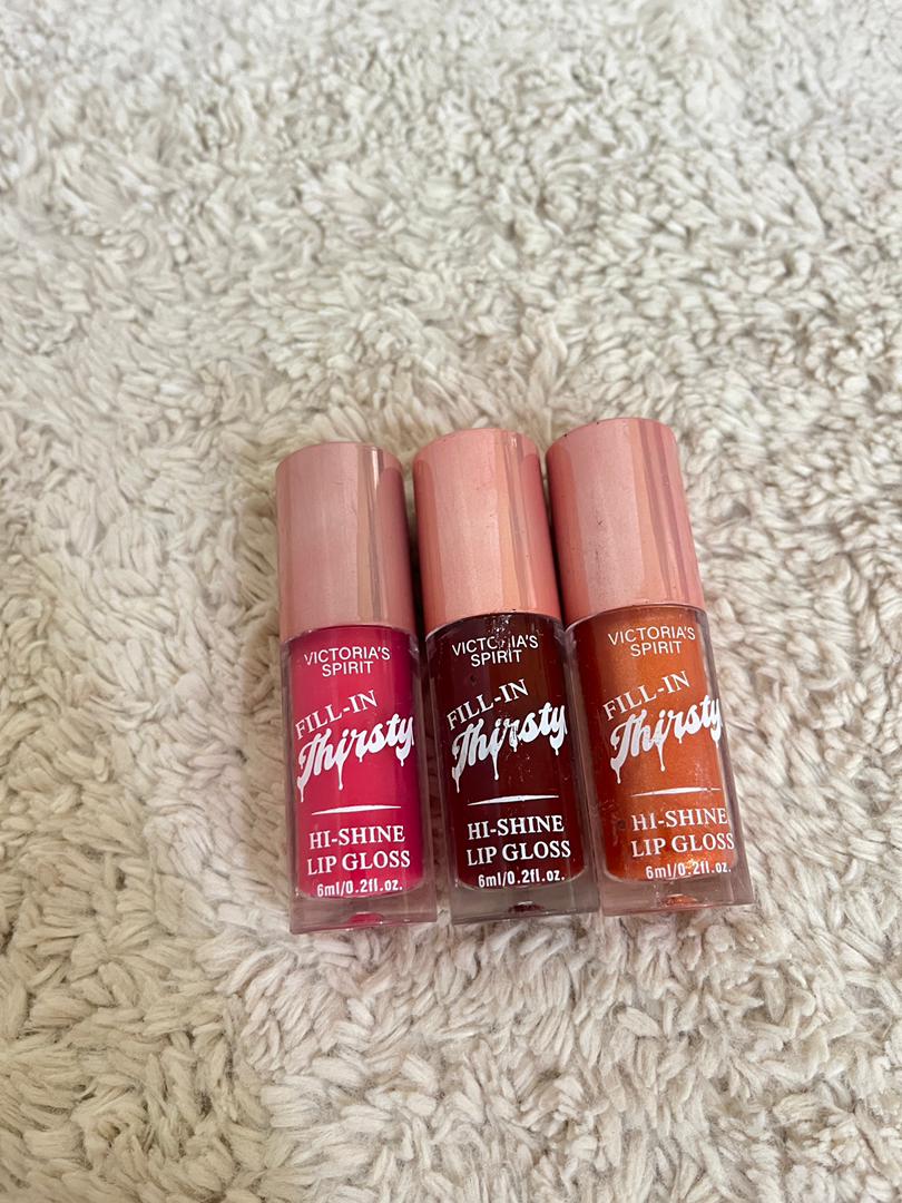 Thirsty lip gloss
