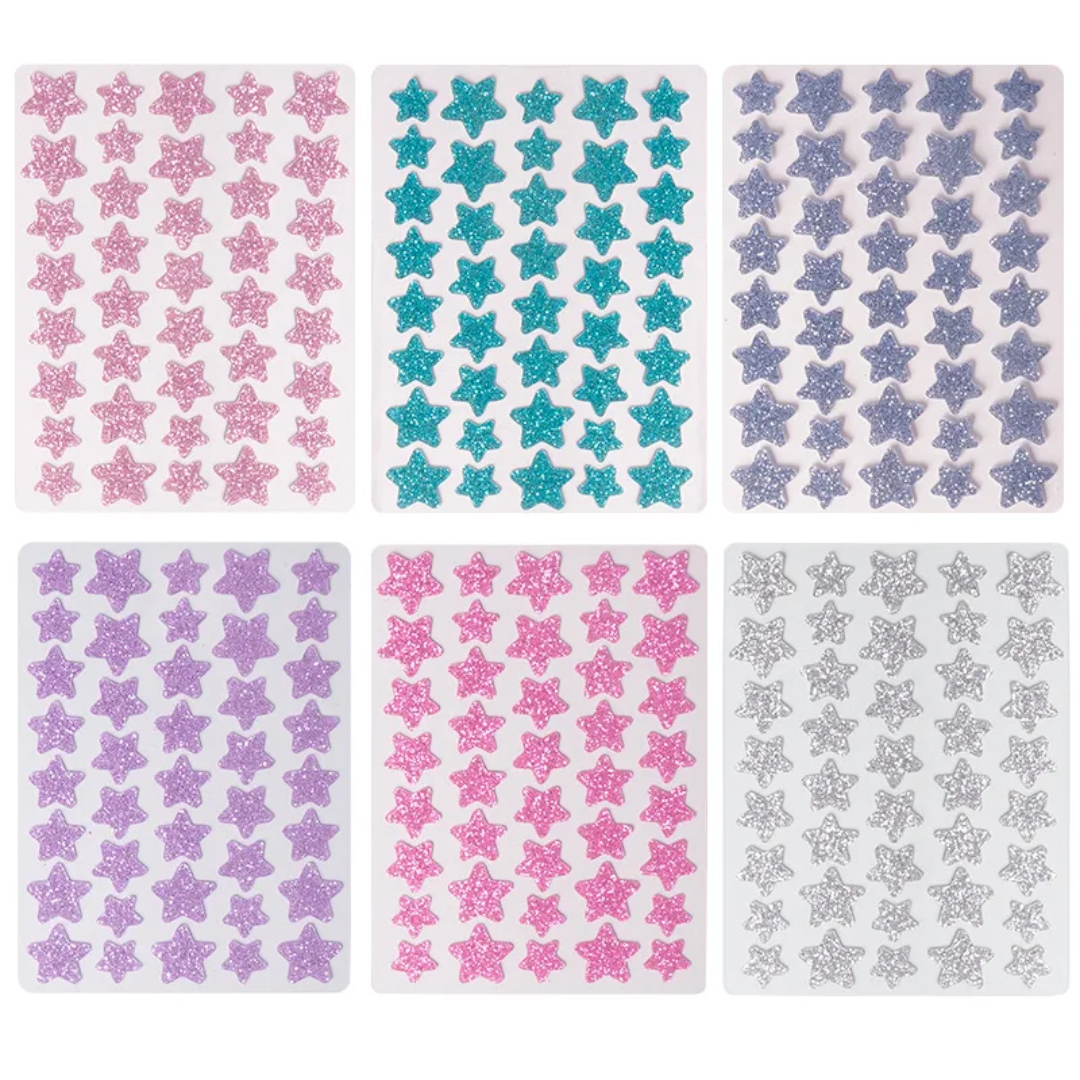 Acné patch étoile pailleté