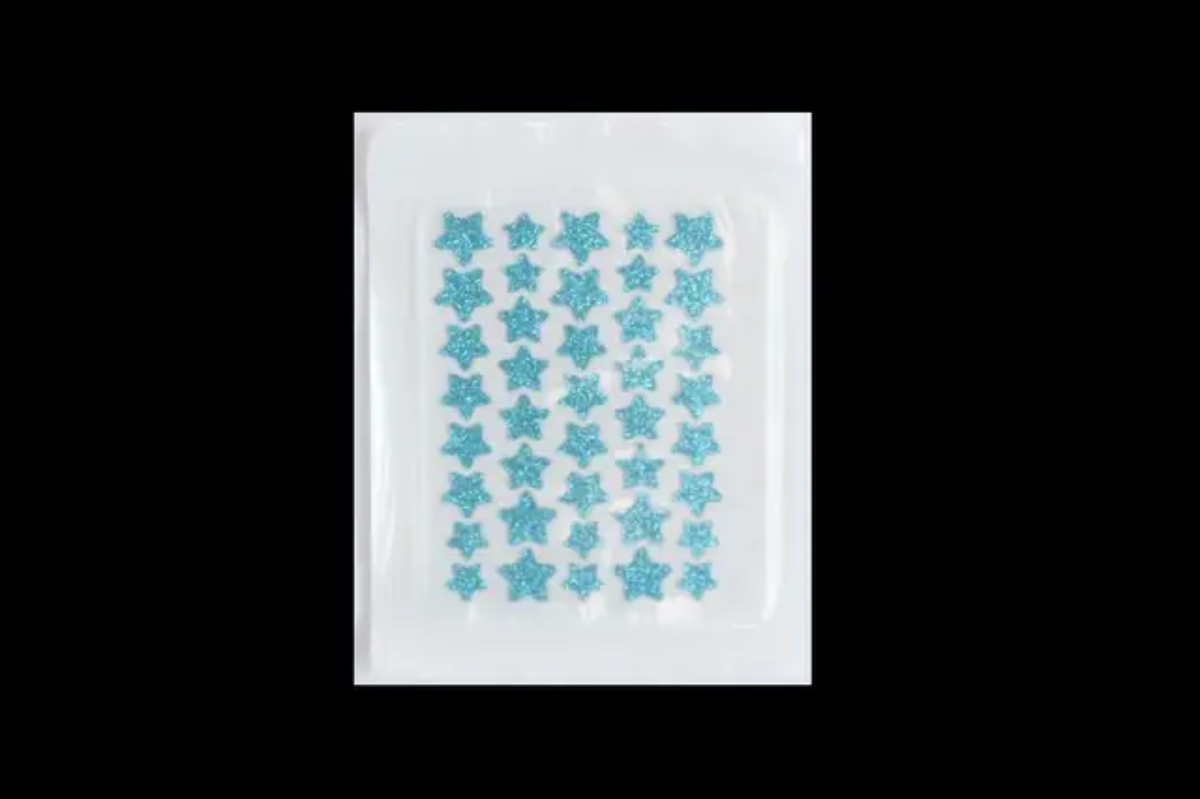 Acné patch étoile pailleté