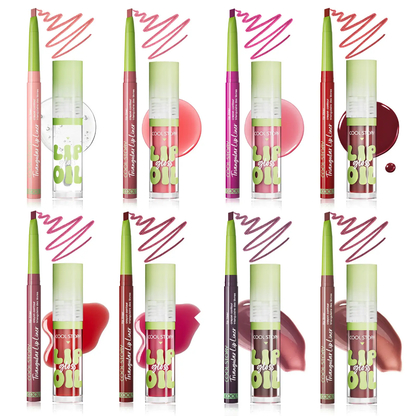COOL STORY lip gloss and liner set