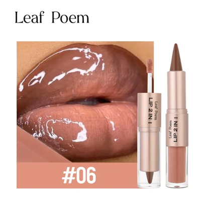 Leaf Poem 2 in 1 lip combo