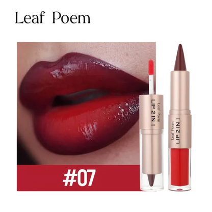 Leaf Poem 2 in 1 lip combo
