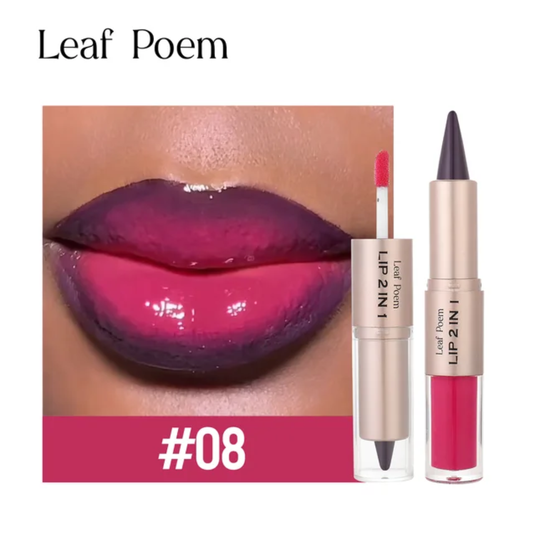 Leaf Poem 2 in 1 lip combo