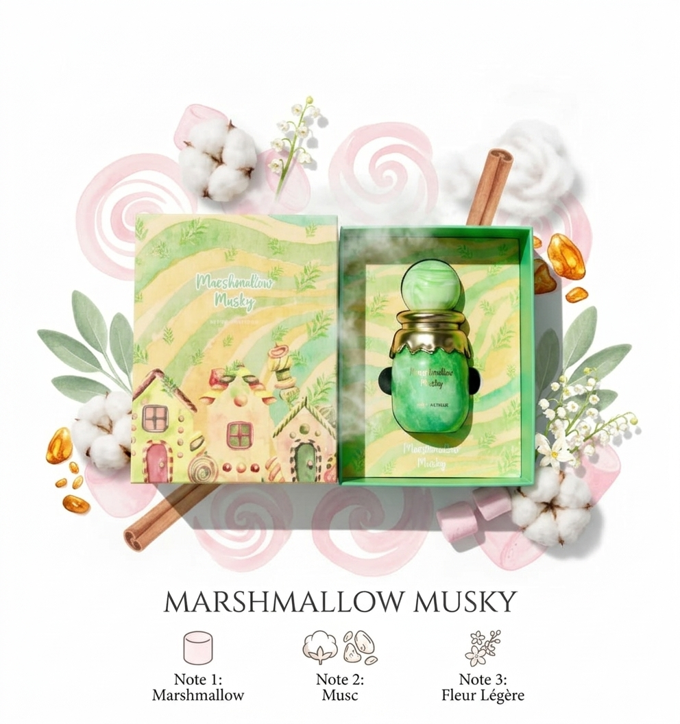 Parfum marshmallow de Myth avenue 65ml
