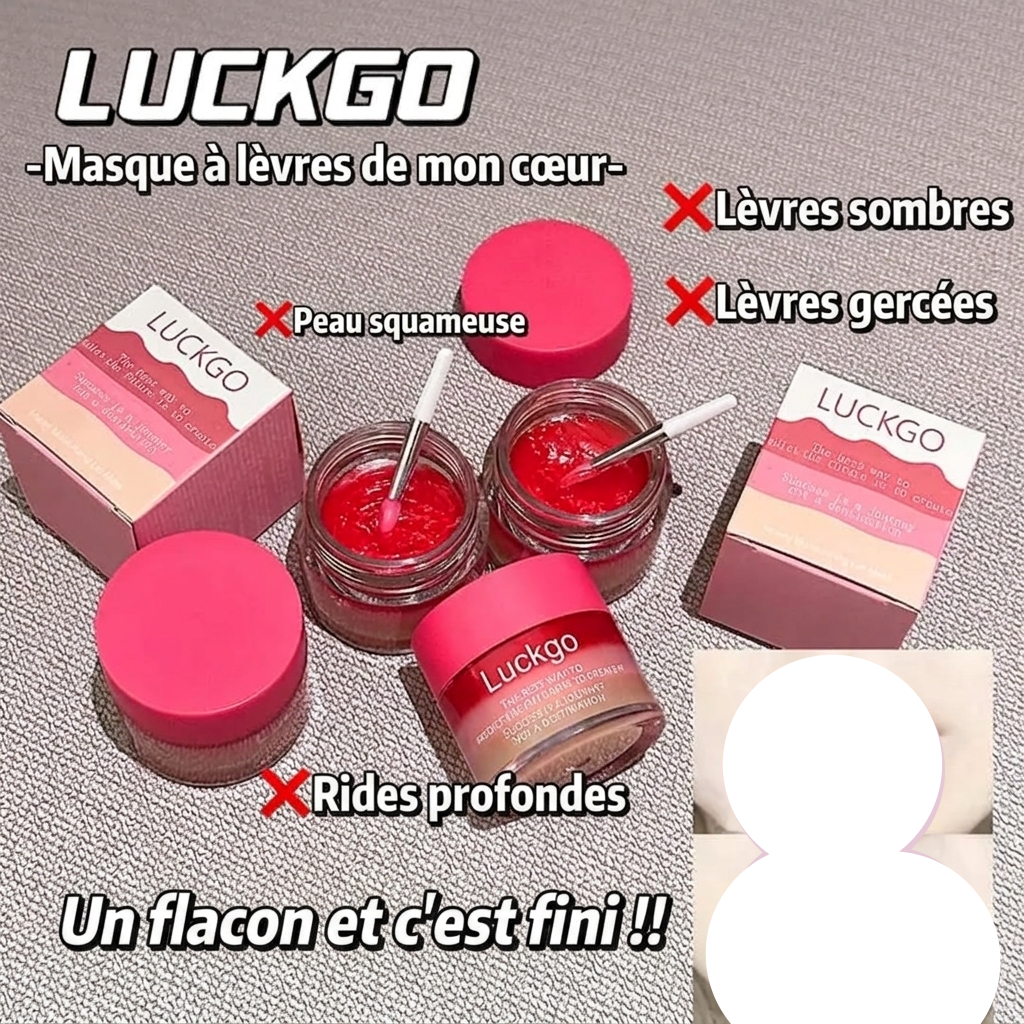 Masque à lèvres Luckgo
