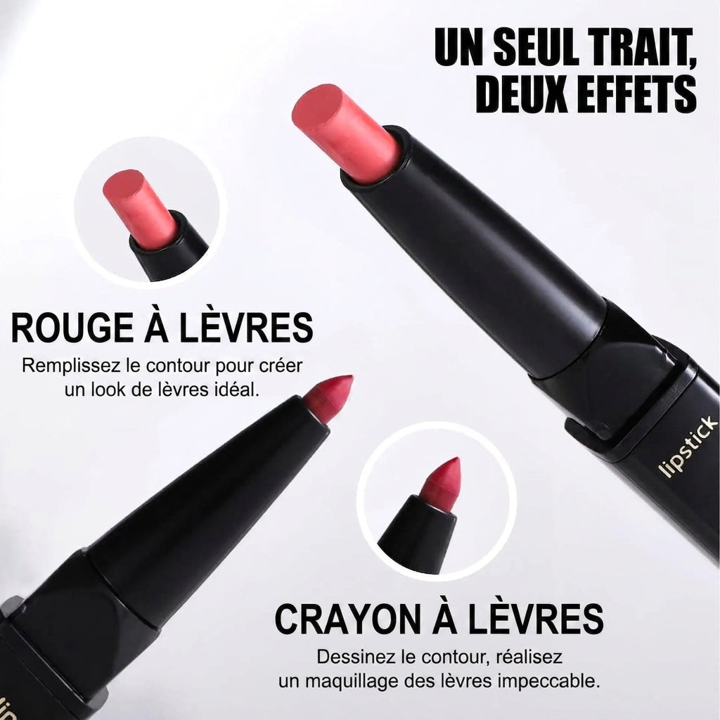 2 in 1 lipstick & lip liner
