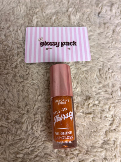 Thirsty lip gloss