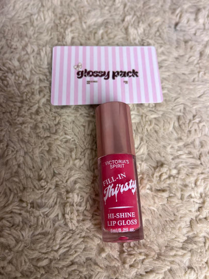 Thirsty lip gloss