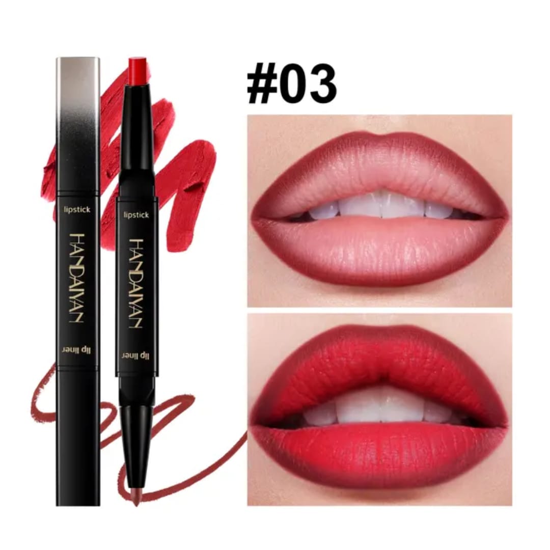 2 in 1 lipstick & lip liner