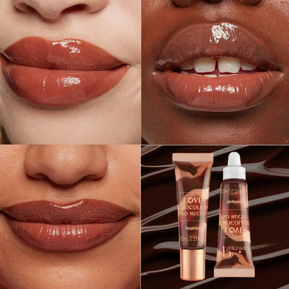 Chocolate lip gloss