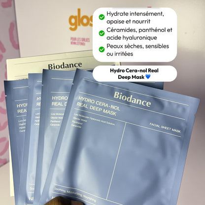 Masque visage Biodance lot de 4 pièces