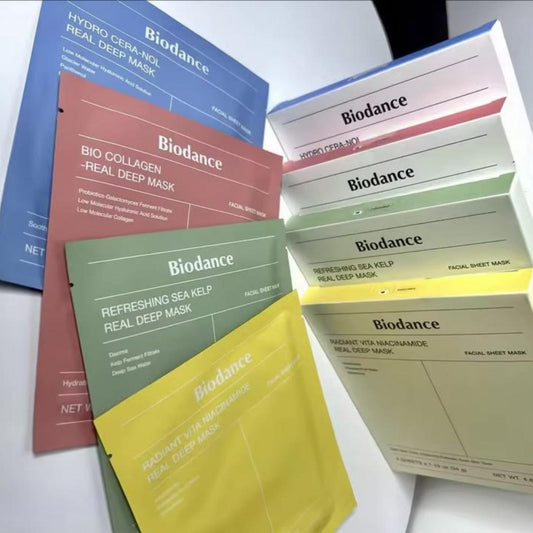 Masque visage Biodance lot de 4 pièces