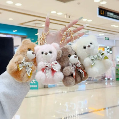 Porte clé ours en peluche