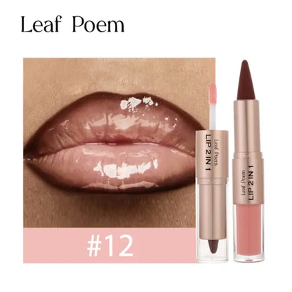 Leaf Poem 2 in 1 lip combo