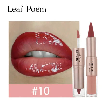Leaf Poem 2 in 1 lip combo