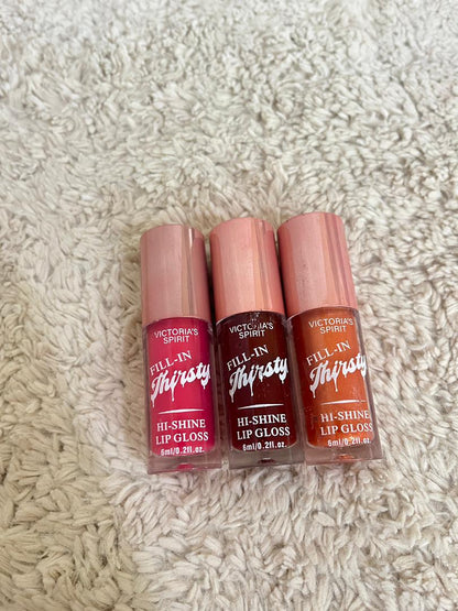 Thirsty lip gloss