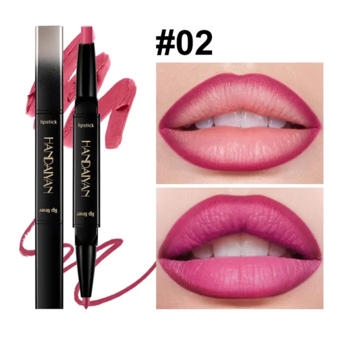 2 in 1 lipstick & lip liner