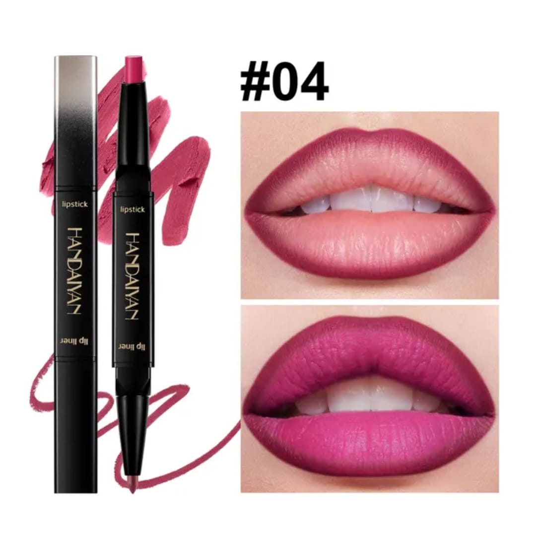 2 in 1 lipstick & lip liner