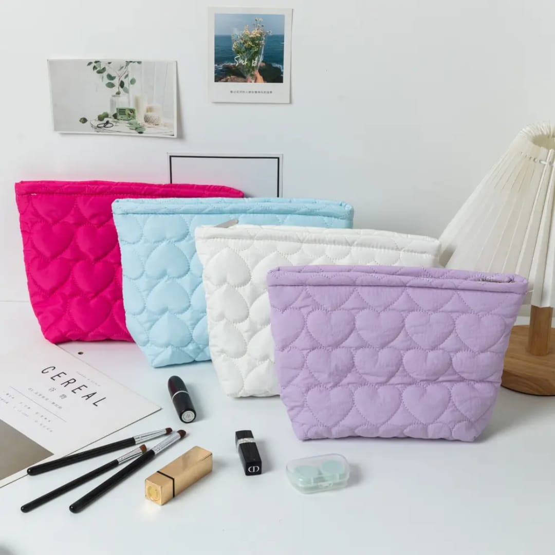 Trousse matelassée