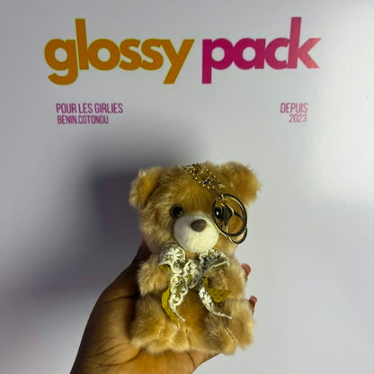 Porte clé ours en peluche
