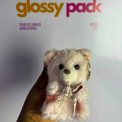 Porte clé ours en peluche