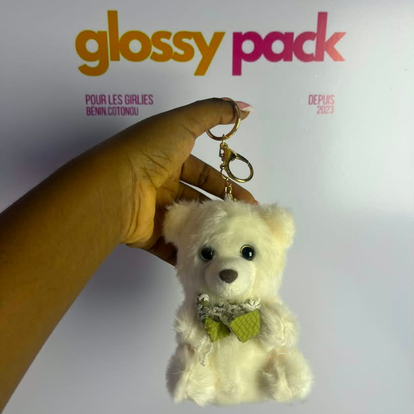 Porte clé ours en peluche