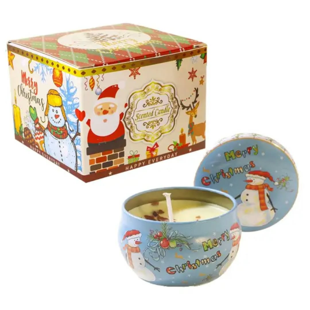 Bougies de Noël parfumées