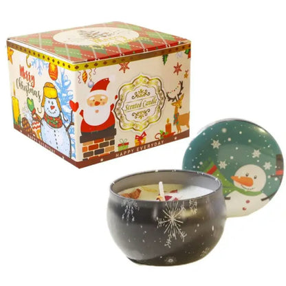 Bougies de Noël parfumées