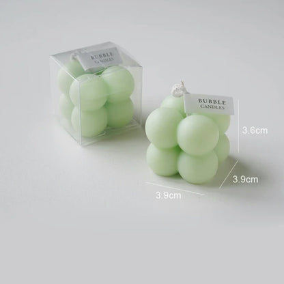 Bougies parfumées formes de bulles